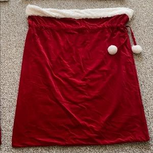 Pottery barn kids Santa bag!